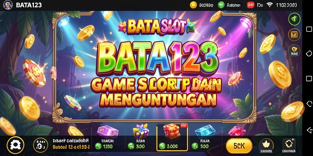 Tampilan gameplay BATA123 yang menarik dan penuh warna.