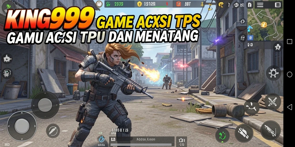 Screenshot KING999 menampilkan aksi mendebarkan di medan perang TPS.