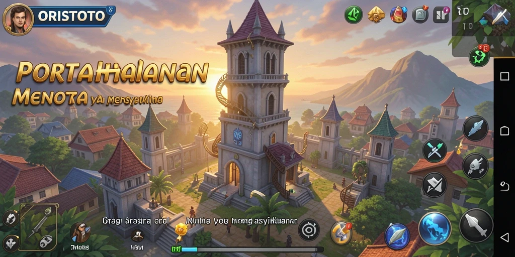 Gameplay menantang dan grafis menawan dari ORISTOTO.