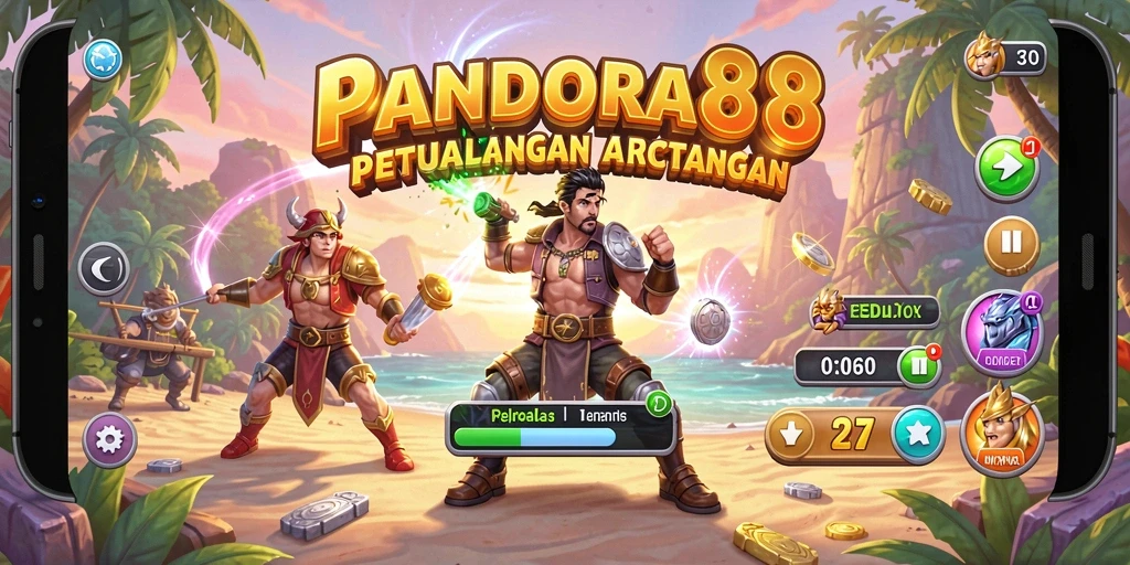 Screenshot gameplay PANDORA88 yang menunjukkan aksi seru dan tantangan.